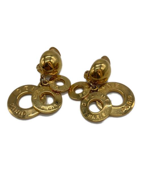 CELINE（セリーヌ）CELINE (セリーヌ) サークルロゴ3連 イヤリングの古着・服飾アイテム