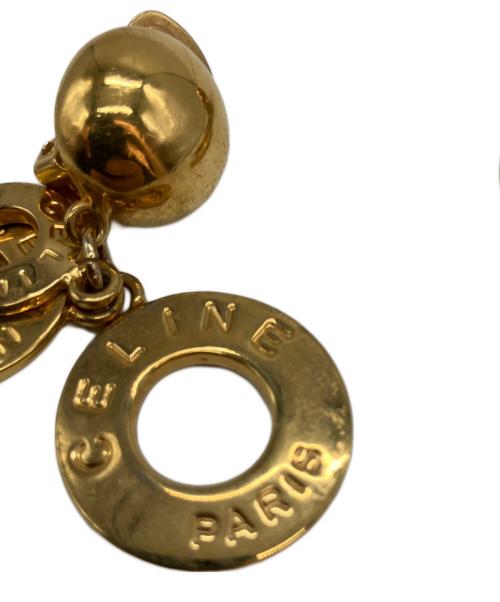 CELINE（セリーヌ）CELINE (セリーヌ) サークルロゴ3連 イヤリングの古着・服飾アイテム