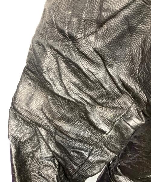 wilsons leather（ウィルソンズレザー）wilsons leather (ウィルソンズレザー) ダブルライダース レザージャケット ブラック サイズ:Lの古着・服飾アイテム