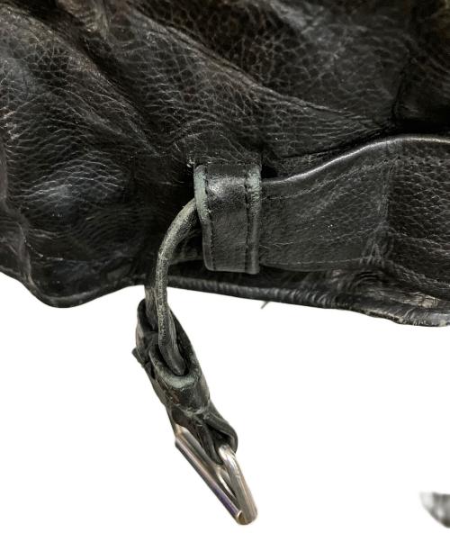 wilsons leather（ウィルソンズレザー）wilsons leather (ウィルソンズレザー) ダブルライダース レザージャケット ブラック サイズ:Lの古着・服飾アイテム