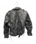 wilsons leather (ウィルソンズレザー) ダブルライダース レザージャケット ブラック サイズ:L：12000円