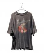 JIMI HENDRIXジミ・ヘンドリックス）の古着「半袖カットソー」｜ブラウン