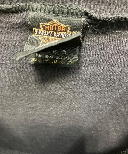 HARLEY-DAVIDSON（ハーレーダビッドソン）HARLEY-DAVIDSON (ハーレーダビッドソン) 80-90s半袖カットソー ブラック サイズ:XLの古着・服飾アイテム