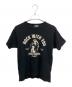 Hysteric Glamour（ヒステリックグラマー）の古着「ROCK W YOU 半袖カットソー」｜ブラック