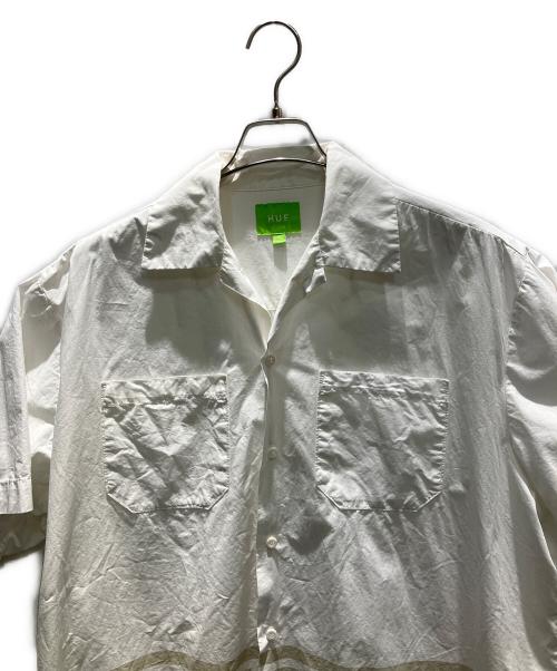 HUF（ハフ）HUF (ハフ) 半袖シャツ ホワイト サイズ:Mの古着・服飾アイテム