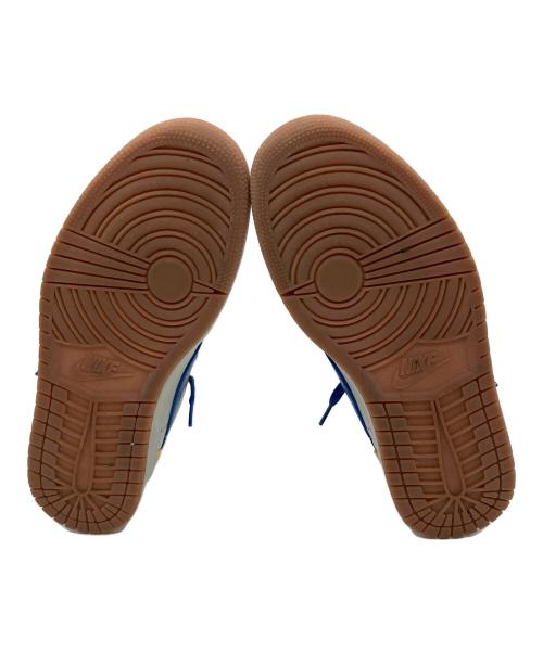 NIKE（ナイキ）NIKE (ナイキ) Travis Scott (トラヴィススコット) AIR JORDAN1(エアジョーダン1) ローカットスニーカー イエロー×ブルー サイズ:26.5cmの古着・服飾アイテム