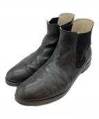 HONOR GATHERINGオナーギャザリング）の古着「サイドゴアブーツ」｜ブラック