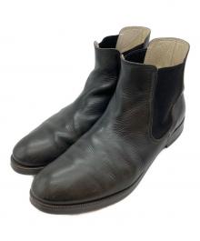 HONOR GATHERING（オナーギャザリング）の古着「サイドゴアブーツ」｜ブラック