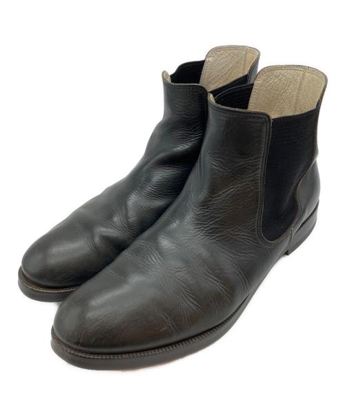 HONOR GATHERING（オナーギャザリング）HONOR GATHERING (オナーギャザリング) サイドゴアブーツ ブラック サイズ:5の古着・服飾アイテム