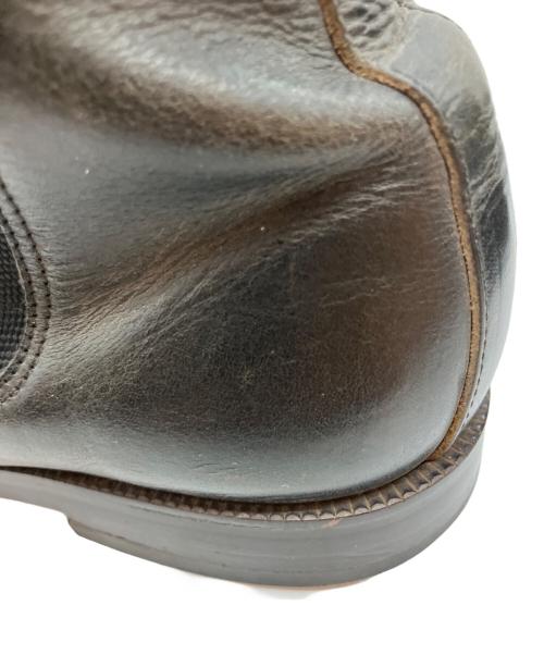 HONOR GATHERING（オナーギャザリング）HONOR GATHERING (オナーギャザリング) サイドゴアブーツ ブラック サイズ:5の古着・服飾アイテム