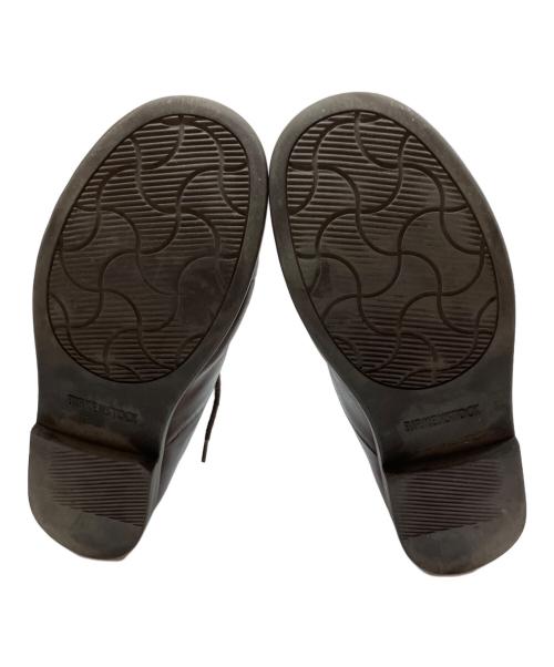 BIRKENSTOCK（ビルケンシュトック）BIRKENSTOCK (ビルケンシュトック) プレーントゥシューズ ブラウン サイズ:41の古着・服飾アイテム