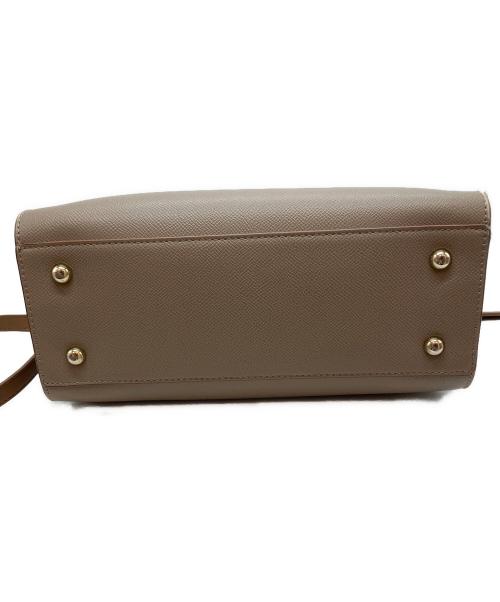 Samantha Vega（サマンサベガ）Samantha Vega (サマンサベガ) リボンモチーフハンドバッグ 2WAYバッグ ブラウンの古着・服飾アイテム