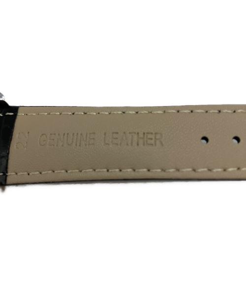 CHARRIOL（シャリオール）CHARRIOL (シャリオール) クォーツ レザーベルト 00542 リストウォッチ ホワイトの古着・服飾アイテム