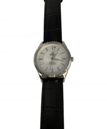 Vivienne Westwood（ヴィヴィアンウエストウッド）の古着「クォーツ レザーベルト(社外品) リストウォッチ」｜ホワイト