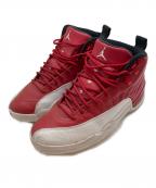 JORDANジョーダン）の古着「AIR JORDAN 12 RETRO エアジョーダン ハイカットスニーカー」｜レッド
