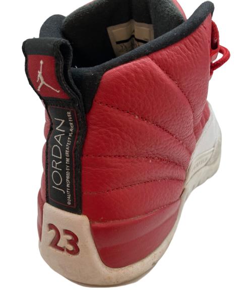 JORDAN（ジョーダン）JORDAN (ジョーダン) AIR JORDAN 12 RETRO エアジョーダン ハイカットスニーカー レッド サイズ:25.5㎝の古着・服飾アイテム
