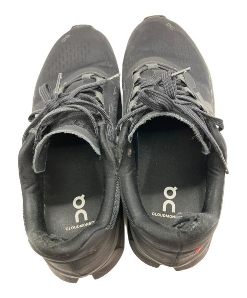on（オン）on (オン) CLOUDMONSTER ローカットスニーカー ブラック サイズ:26.5cmの古着・服飾アイテム