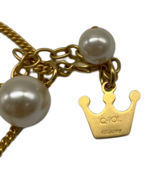 Q-pot.（キューポット）Q-pot. (キューポット) DISNEY (ディズニー) ミニー ポルカドットマカロン ネックレスの古着・服飾アイテム