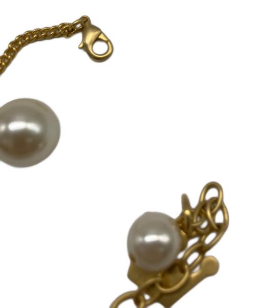 Q-pot.（キューポット）Q-pot. (キューポット) DISNEY (ディズニー) ミニー ポルカドットマカロン ネックレスの古着・服飾アイテム