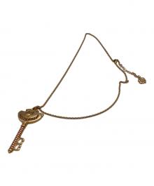 Q-pot.×DISNEY（キューポット×ディズニー）の古着「チェシャ猫 鍵型 ネックレス」