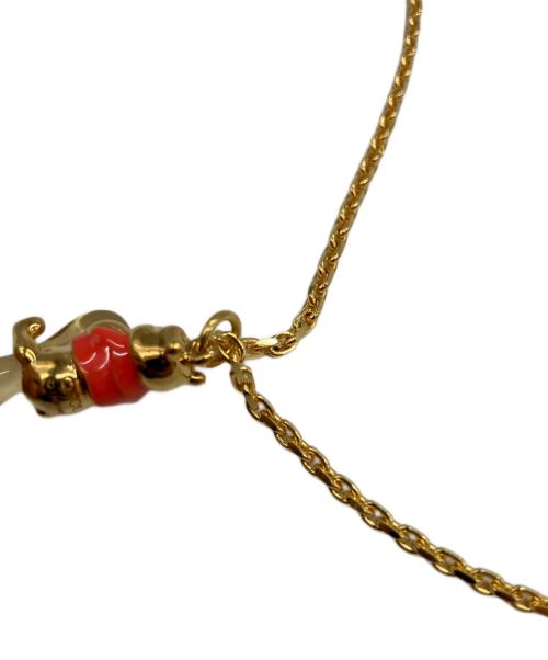 Q-pot.（キューポット）Q-pot. (キューポット) DISNEY (ディズニー) プーさん 瓶付 ネックレスの古着・服飾アイテム