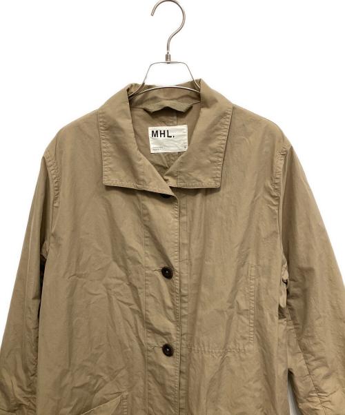 MHL（エムエイチエル）MHL (エムエイチエル) ステンカラーコート カーキ サイズ:Ⅱの古着・服飾アイテム