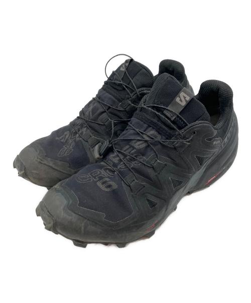SALOMON（サロモン）SALOMON (サロモン) SPEEDCROSS 6 GORE-TEX トレッキングシューズ ブラック サイズ:27cmの古着・服飾アイテム