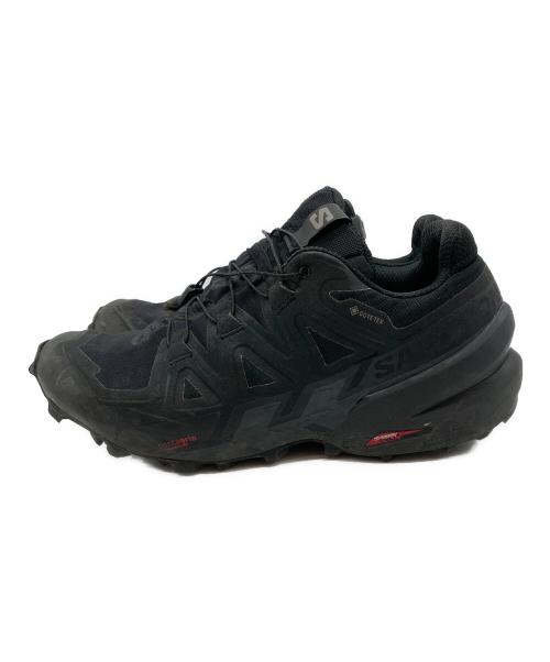 SALOMON（サロモン）SALOMON (サロモン) SPEEDCROSS 6 GORE-TEX トレッキングシューズ ブラック サイズ:27cmの古着・服飾アイテム