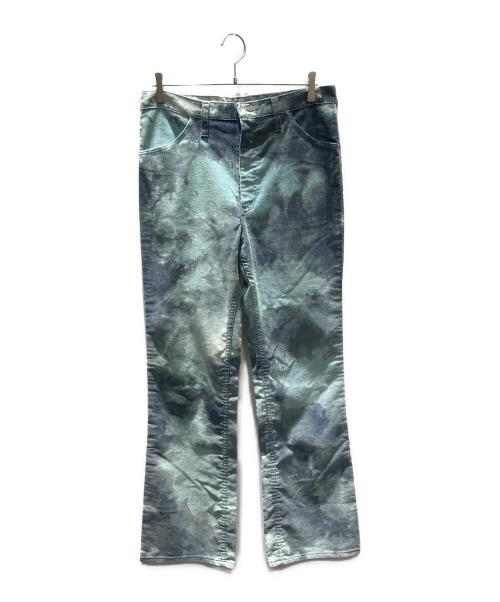 Wrangler（ラングラー）Wrangler (ラングラー) 70s ピケパンツ ブルー サイズ:W34の古着・服飾アイテム
