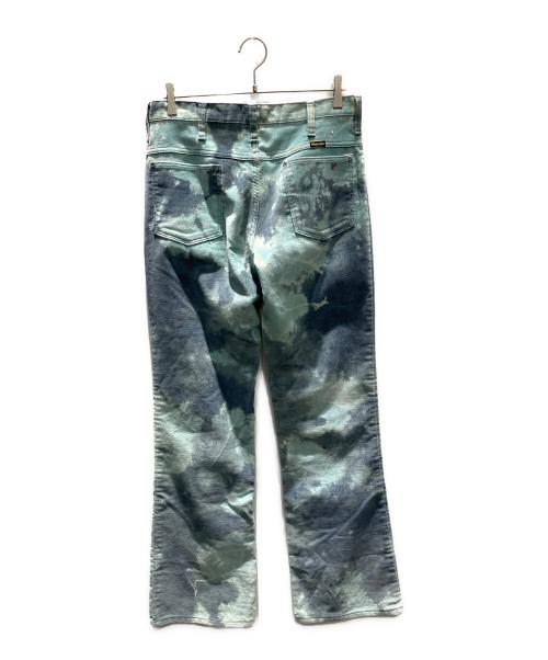 Wrangler（ラングラー）Wrangler (ラングラー) 70s ピケパンツ ブルー サイズ:W34の古着・服飾アイテム