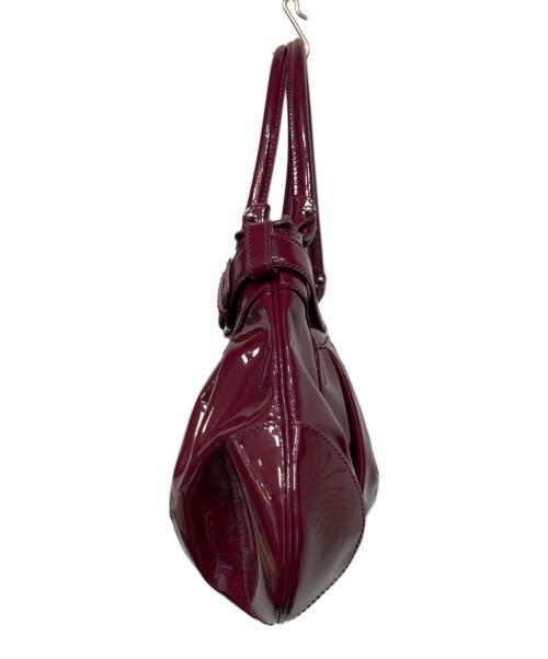 Salvatore Ferragamo（サルヴァトーレ フェラガモ）Salvatore Ferragamo (サルヴァトーレ フェラガモ) ガンチーニ AB-21 5370 ハンドバッグ レッドの古着・服飾アイテム