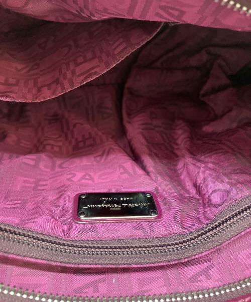 Salvatore Ferragamo（サルヴァトーレ フェラガモ）Salvatore Ferragamo (サルヴァトーレ フェラガモ) ガンチーニ AB-21 5370 ハンドバッグ レッドの古着・服飾アイテム