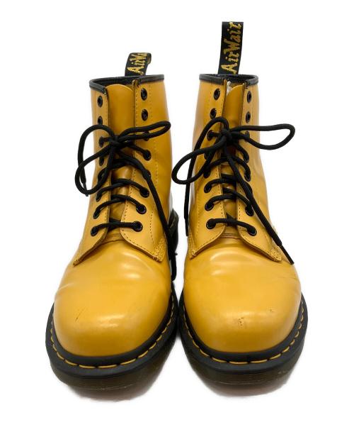 Dr.Martens（ドクターマーチン）Dr.Martens (ドクターマーチン) 8ホールブーツ イエロー サイズ:UK7の古着・服飾アイテム