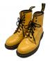 Dr.Martens（ドクターマーチン）の古着「8ホールブーツ」｜イエロー