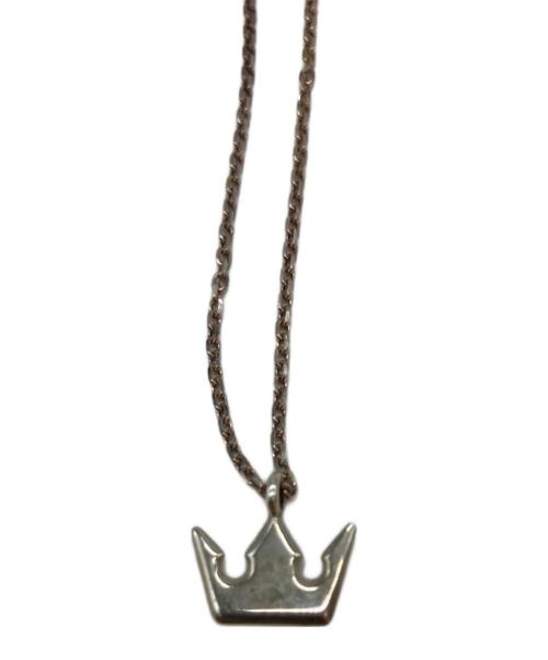 KINGDOM hearts（キングダムハーツ）KINGDOM hearts (キングダムハーツ) U-TREASURE 王冠モチーフ シルバーネックレスの古着・服飾アイテム