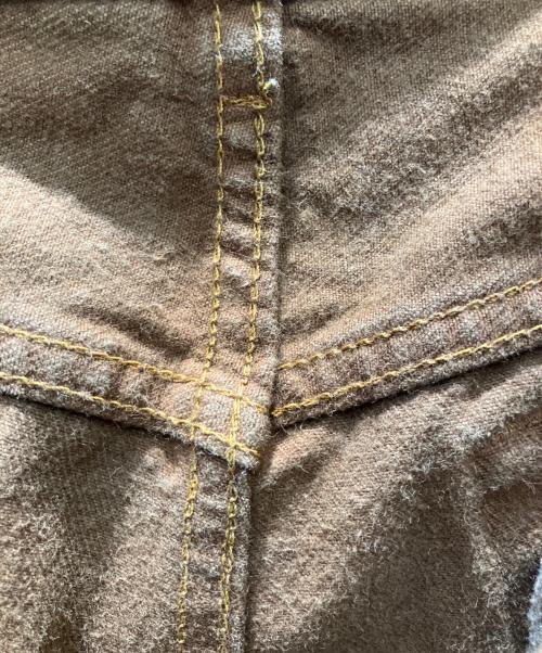 LEVI'S（リーバイス）LEVI'S (リーバイス) ケミカルウォッシュデニムパンツ ブラウン サイズ:W32の古着・服飾アイテム