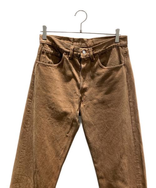 LEVI'S（リーバイス）LEVI'S (リーバイス) ケミカルウォッシュデニムパンツ ブラウン サイズ:W32の古着・服飾アイテム