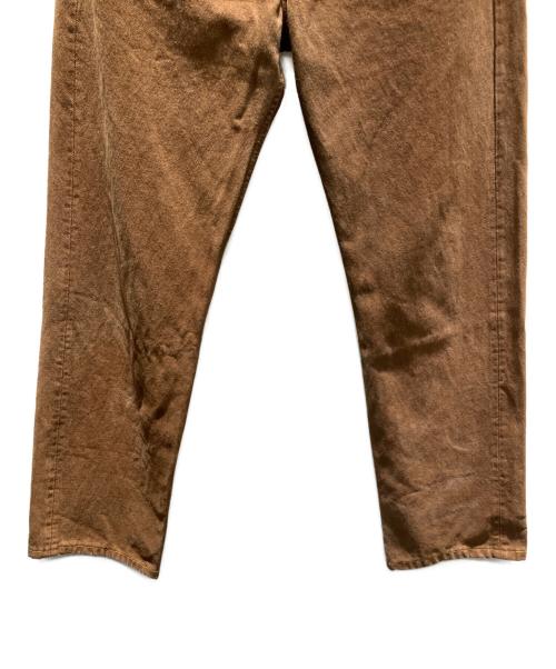 LEVI'S（リーバイス）LEVI'S (リーバイス) ケミカルウォッシュデニムパンツ ブラウン サイズ:W32の古着・服飾アイテム