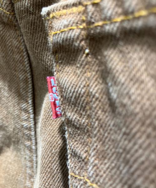 LEVI'S（リーバイス）LEVI'S (リーバイス) ケミカルウォッシュデニムパンツ ブラウン サイズ:W32の古着・服飾アイテム