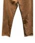 中古・古着 LEVI'S (リーバイス) ケミカルウォッシュデニムパンツ ブラウン サイズ:W32：6000円