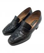 MACKINTOSH LONDONマッキントッシュ ロンドン）の古着「ヒールローファー」｜ブラック