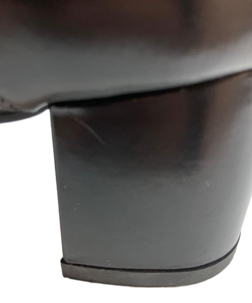 MACKINTOSH LONDON（マッキントッシュ ロンドン）MACKINTOSH LONDON (マッキントッシュ ロンドン) ヒールローファー ブラック サイズ:22.5cmの古着・服飾アイテム