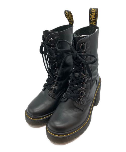 Dr.Martens（ドクターマーチン）Dr.Martens (ドクターマーチン) レオナ 10ホールブーツ ブラック サイズ:UK4の古着・服飾アイテム