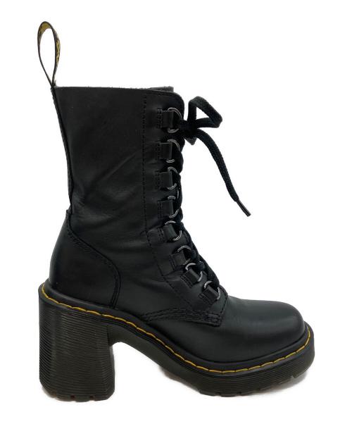 Dr.Martens（ドクターマーチン）Dr.Martens (ドクターマーチン) レオナ 10ホールブーツ ブラック サイズ:UK4の古着・服飾アイテム