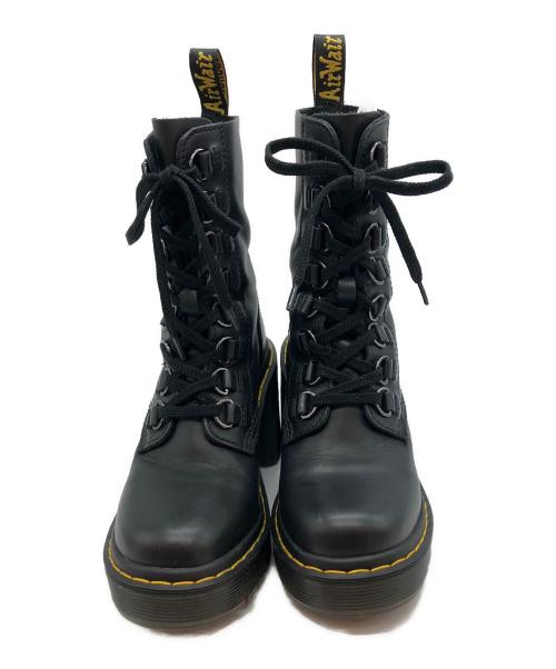 Dr.Martens（ドクターマーチン）Dr.Martens (ドクターマーチン) レオナ 10ホールブーツ ブラック サイズ:UK4の古着・服飾アイテム