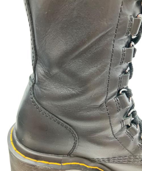 Dr.Martens（ドクターマーチン）Dr.Martens (ドクターマーチン) レオナ 10ホールブーツ ブラック サイズ:UK4の古着・服飾アイテム