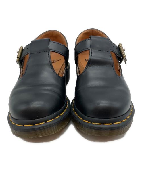 Dr.Martens（ドクターマーチン）Dr.Martens (ドクターマーチン) POLLY Tバーシューズ ブラック サイズ:UK3の古着・服飾アイテム