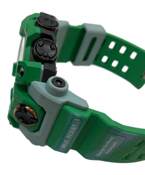 CASIO（カシオ）CASIO (カシオ) MSTER OF G LAND EARTH WATCHコラボモデル ソーラー充電 デジタルウォッチ グリーンの古着・服飾アイテム