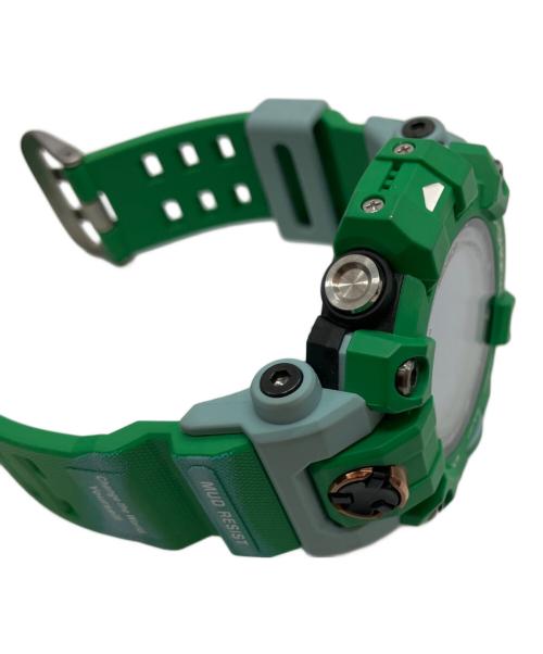 CASIO（カシオ）CASIO (カシオ) MSTER OF G LAND EARTH WATCHコラボモデル ソーラー充電 デジタルウォッチ グリーンの古着・服飾アイテム