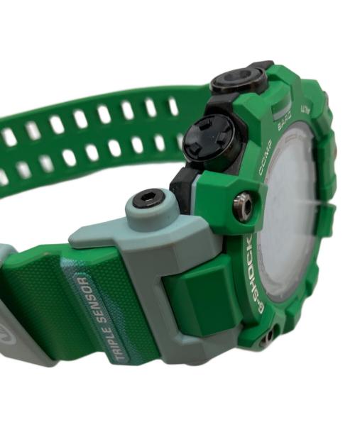CASIO（カシオ）CASIO (カシオ) MSTER OF G LAND EARTH WATCHコラボモデル ソーラー充電 デジタルウォッチ グリーンの古着・服飾アイテム